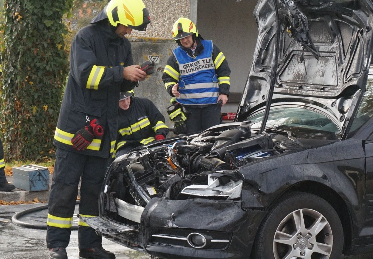 Pkw Brand Schnell Gel Scht Bezirk Urfahr Umgebung