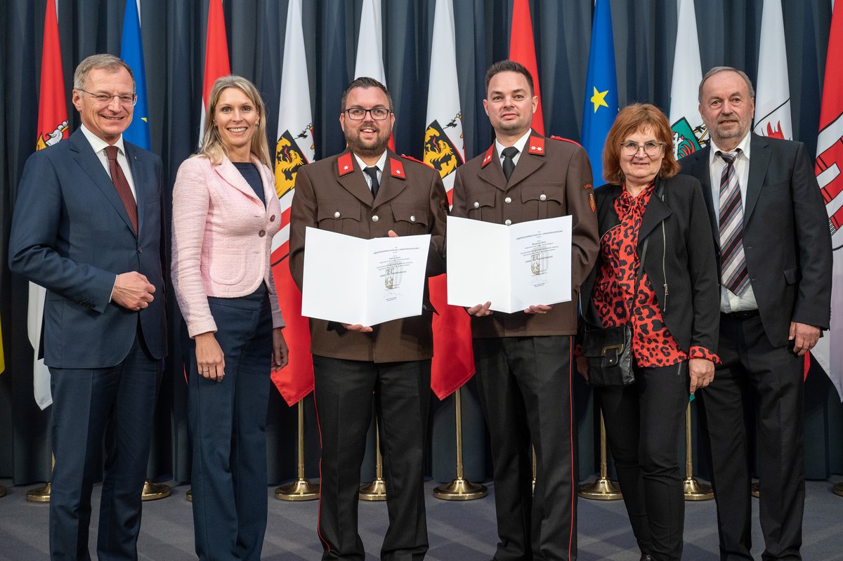 Lebensretter Auszeichnung Bezirk Urfahr Umgebung